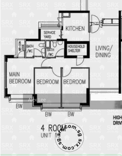 Blk 2B Geylang Serai (Geylang), HDB 4 Rooms #142114932